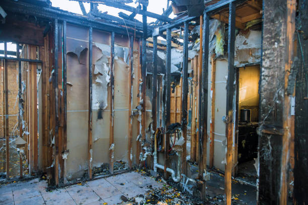 Professional Emergency Fire Cleanup technician working in Prairie Grove, AR